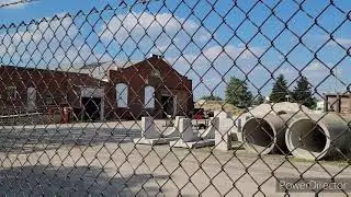Western Ohio Railway shops, car barn, yard, and office.