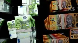 Billions of Euros and Australian Dollars - Wealth Visualization