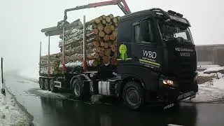 #13 Nahverkehr.  Schnee, Eisregen und Nebel!