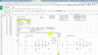 Statistics 5.4 - Slope, Intercept, Correlation, Linest Shortcuts