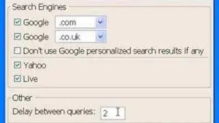 SEOBook Rank Checker Preferences