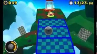 Sonic Lost World (3DS) - Silent Forest Zone 1 (S-Rank)