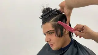 SAÇLARINDAN ÇOK SIKILMIŞ BİR HALDEYDİ!? (Manken Gibi Oldu) & HE WAS EXTREMELY BORED WITH HAIR!
