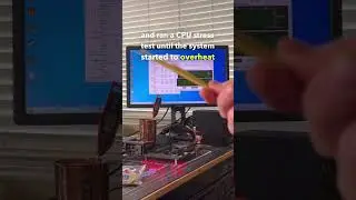 Cooking Pasta with a CPU #shorts #pc #pcgaming #pccooler #cooking