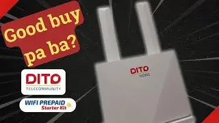 Dito prepaid 4G Home wifi ZTE K10 | Ang aking experience
