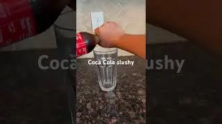 Coca Cola slushy#explosion #cocacola