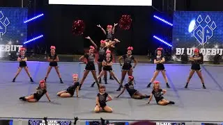 Cheer Athletics Scratch Queens Blue Debut 2023