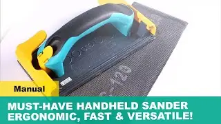 Must-Have Handheld Sander For Drywall & More! Ergonomic, Fast & Versatile!