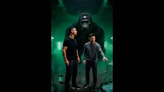 Ronaldo & Messi vs Mutant Gorilla (Lab Escape) 🦍🩸