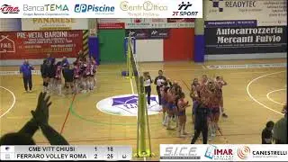 COPPA ITALIA  -   CME VITT CHIUSI  VS  FERRARO VOLLEY ROMA