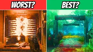 RANKING ALL COD ZOMBIE MAPS BASED ON THEIR TRAPS