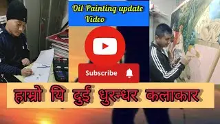 The Rococo Oil Painting updates video...By##Pranit & Pramit##🎋&hearts;️