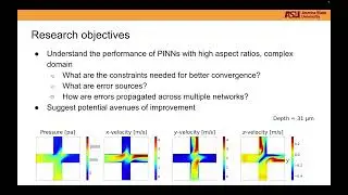 Physics inform neural networks with domain decomposition method for a thermal-fluid problem