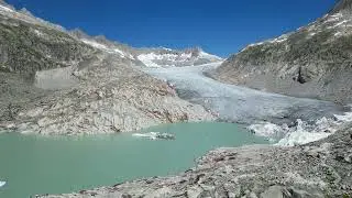 Rhonegletscher - Schweiz, Kanton Wallis