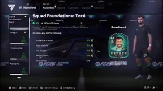 Claiming the Squad Foundations Toze Objective in FC 26