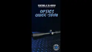 Vector Optics// 30mm Sentinel-X 10-40X50 Center Dot Riflescope (SCOL-34) Turret Lock System