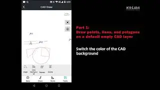 KSurvey CAD Draw-Draw CAD Anywhere, Anytime