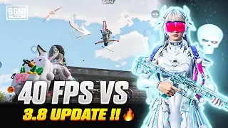 40 FPS Vs 3.8 Update 🦁 | [ Intense & Fastest 40 FPS Clutches ] | Aggressive Mode Active | BGMI