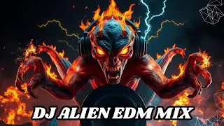 DJ Alien Comes to Town 2 👽 | Intergalactic EDM Mix | Neon Bass Energy