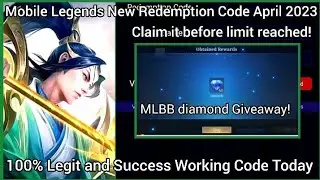 ML Redeem Code April 26, 2023 - MLBB Diamond Giveaway - Get this code to claim your Reward!