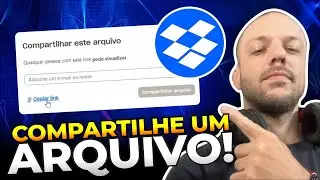 How to share a file in the Dropbox app on PC