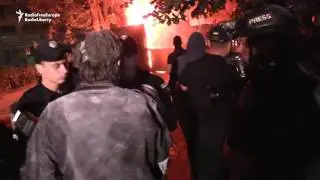 Clashes In Kyiv Over Alleged Illegal Construction