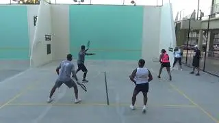 Beach Bash 2018... Rob & Michelle vs Iggy & Anita... Mixed Pro Doubles Semifinals Game 1