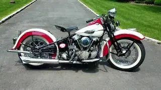 2nd Rarest Harley Knucklehead Motorcycle? Civilian 1942 Knuck!