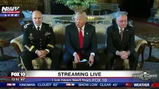 WATCH: President Trump Introduces New National Security Advisor To The Media (FNN)