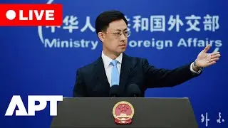 LIVE | China Responds After Rare Trump&ndash;Xi Jinping Call | Beijing Press Briefing Coverage | APT