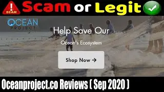 Oceanproject.co Reviews | Is Oceanproject Scam Or Legit Store? Is It Safe To Spend Money There?