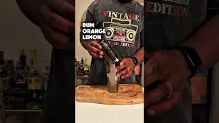 XYZ Cocktail | Easy 3-Ingredient Dry Rum Cocktail (Not Sweet)