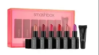 Smashbox Light It Up Lipstick + Mattifier | Lipstick Unboxing & Swatches