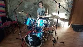 Drums Test on new  Millennium MX420 Studio set BL