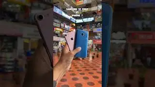 iPhone 7 Vs Samsung S7 Edge in 2023 #shorts #youtubeshorts #iphone