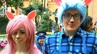 REESE and CYRUS! Animal Crossing Cosplay at Katsucon 2014