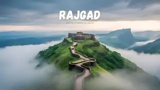 Most Beautiful Fort in Maharashtra | Rajgad Fort | Western Ghats India