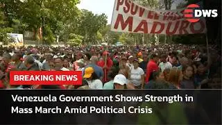 PRO-MADURO MARCH: Tensions Rise in Caracas as Venezuela Government Marches for New Legislature |AC14