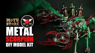 Moyustore Metal Scorpion DIY Model Kit build