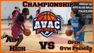 Aim High Vs Open Gym Premier | Spring Showcase  | High School Girls Gold Championship | 2022