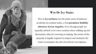 What Is Considered Unsafe Stairs For A Premises Liability Claim?