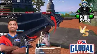 😱IQ00soul vs Global esports🤯 /😱 Drop clash @S8ULGG #bgmi #gaming  #youtube  #india