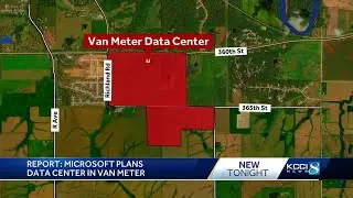 Microsoft buys land in Van Meter with plans for new data center