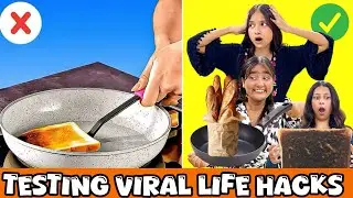 Testing Viral Life Hacks || Ft. Mona , Sona , Vanshika || Singh Sisters Life