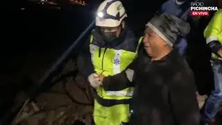 🔴 #EnVivo | Emergencia en Alausí por deslizamiento de tierra - Varias viviendas y personas afectadas