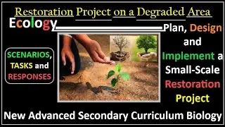 Ecology-4-Plan, Design and Implement a Small-Scale Restoration Project on a Degraded Area