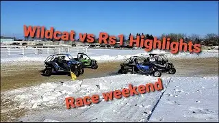 WildcatX vs RS1 |  UTV Race Highlights | Polaris Turbo VS RS1 |   RZR Vs RS1