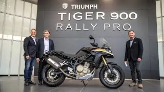 Представлен новый Triumph Tiger 900 Rally Pro 2026 года! Модернизированный мотоцикл для приключен...