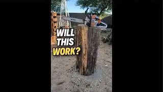 Will This Firefighter Even Turn Out? Chainsaw Carving