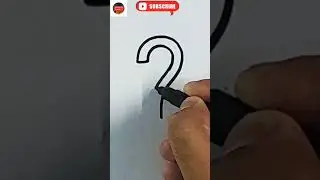 Draw a question mark using these simple steps #shorts #ashortaday #trending #viral #ytshorts